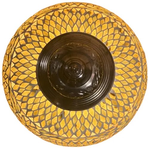 Turkish lampa stolná orientálna Globe SUNFLOWER Ø25