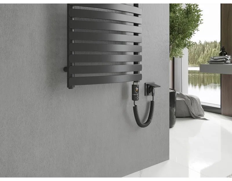 Mexen Bachus, elektrické vykurovacie teleso 1600 x 500 mm, 900 W, antracitová, W109-1600-500-2900-66