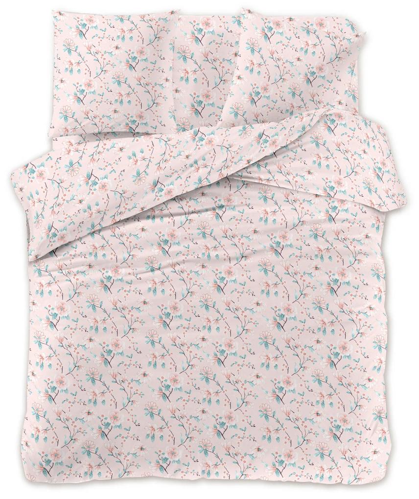 Obliečky z mikrovlákna LADACRE ružové Rozmer obliečky: 70 x 80 cm | 140 x 200 cm