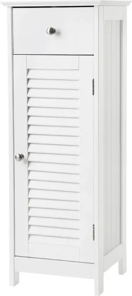 Kúpeľňová skrinka biela AUK-E1143 WT
