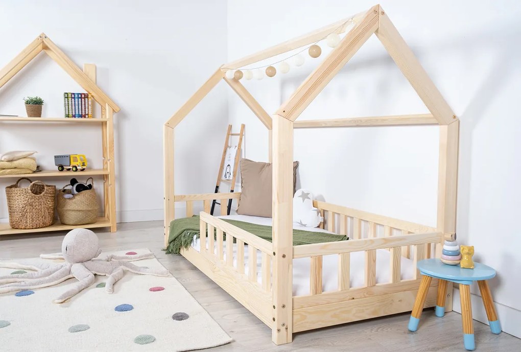 Ourbaby 23450-0 House bed Tea 200x140 cm prírodná