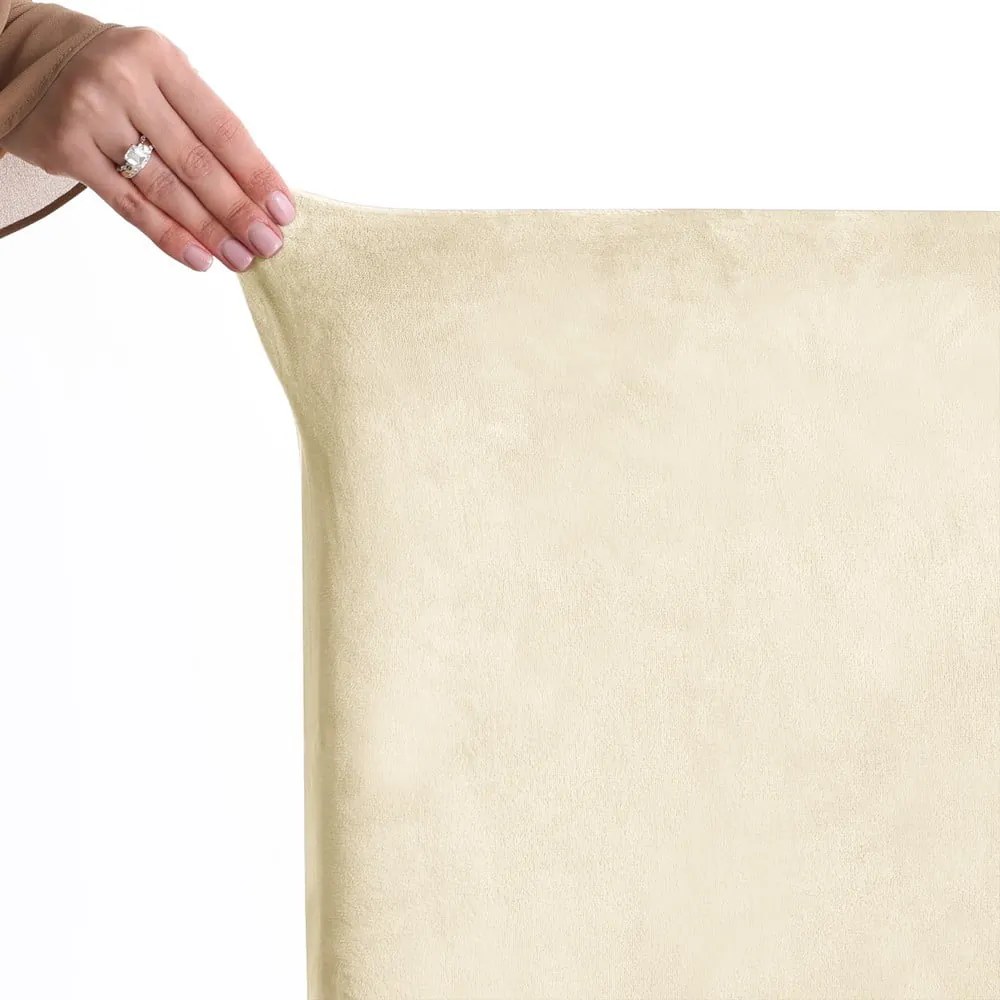 Krémový napínací poťah na stoličku 48 cm Sento – Restilo