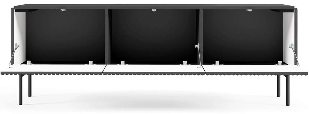 LAS TV stolík Muti F - čierna