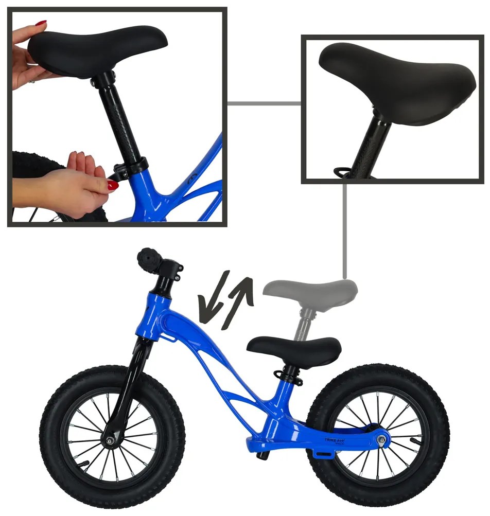 Detské cykloodrážadlo TRIKE FIX ACTIVE X1 - modré