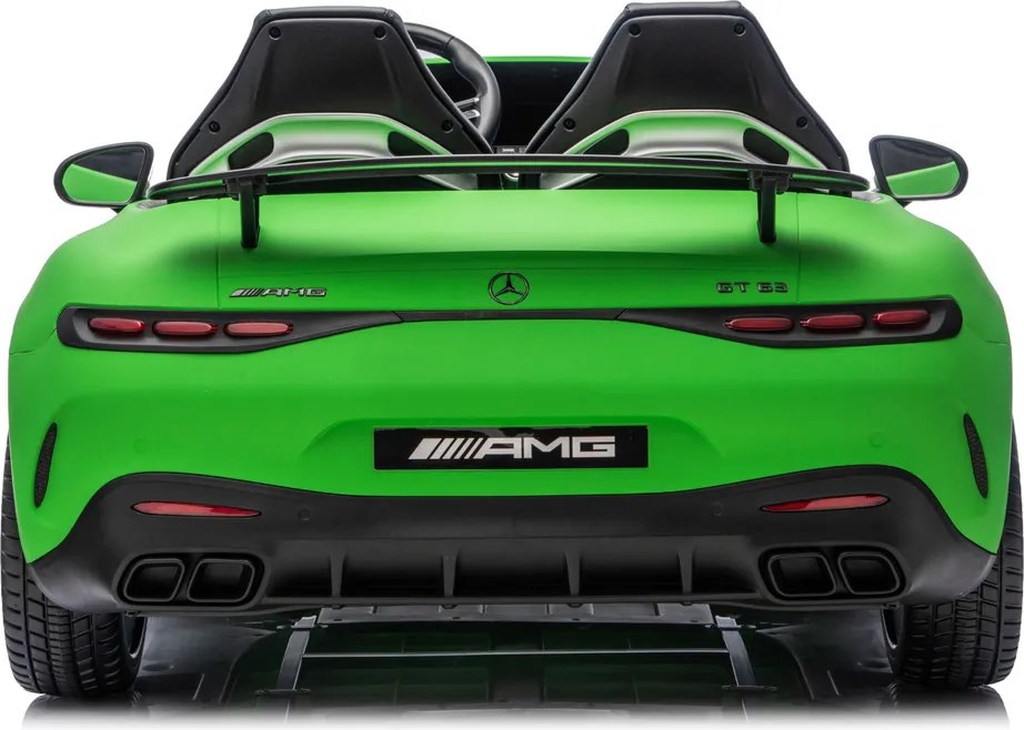 LEAN CARS Elektrické autíčko Mercedes GT63 AMG DK-GT63 24V LCD matné zelené
