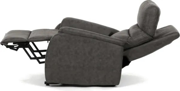 Polohovacie kreslo čierne, elektrické TV-L8904 BK3
