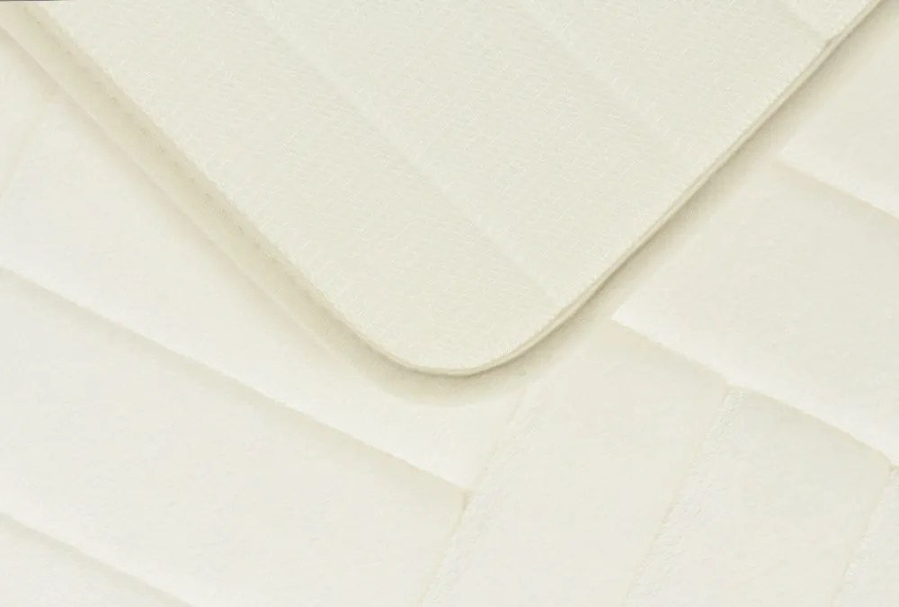 BO-MA, Protišmyková kúpeľňová predložka 3D 667 cream, 50x40, biela, kúpeľňa