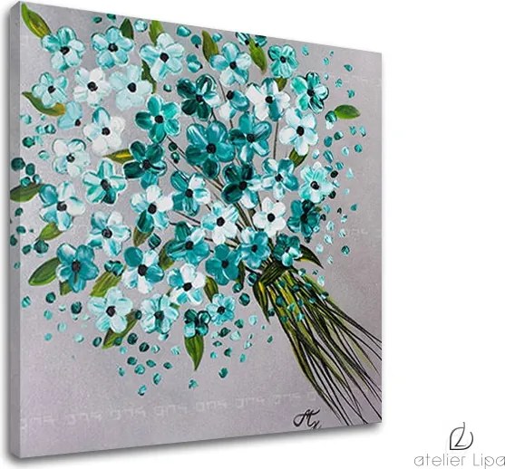 Autorská reprodukcia na plátne KVETY XOBBI178E1