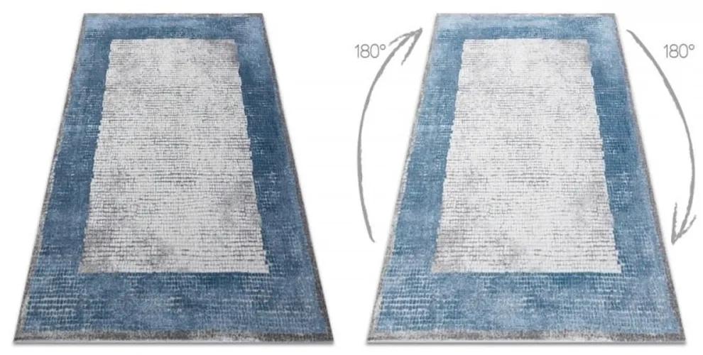 Kusový koberec Klaudia modrý 80x150cm