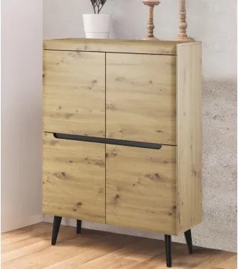 Úložná skrinka Nordi, dub artisan%