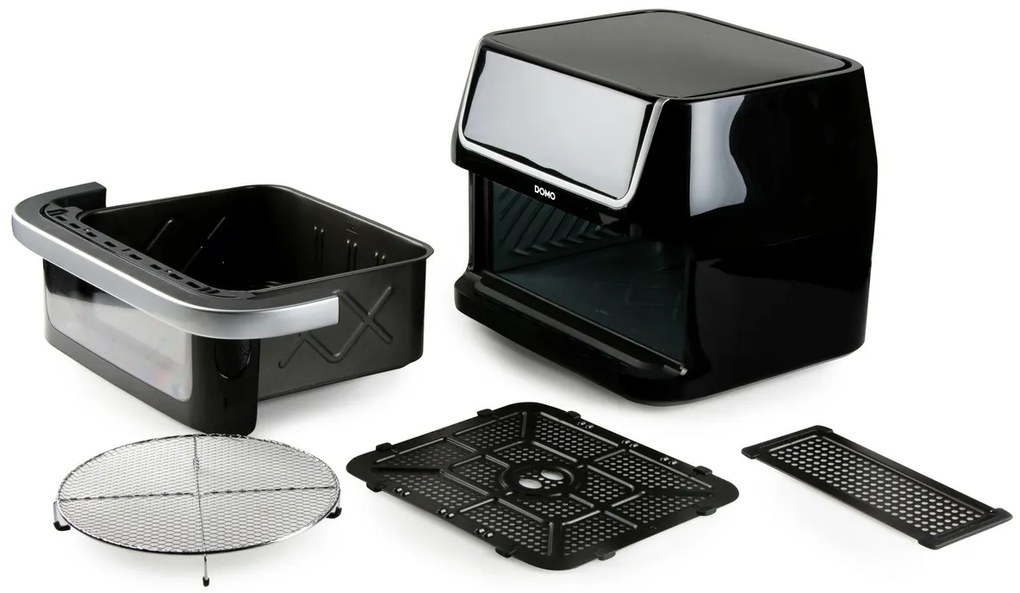 DOMO DO544FR teplovzdušná rodinná fritéza s priezorom, 10 l
