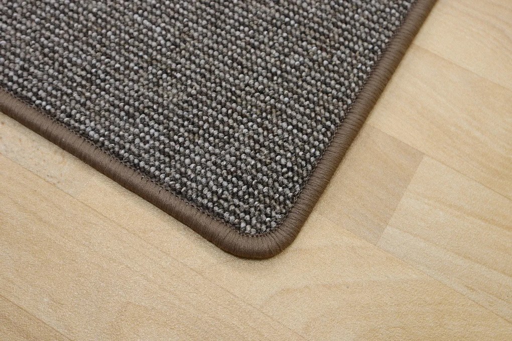 Vopi koberce Kusový koberec Porto hnedý štvorcový - 150x150 cm