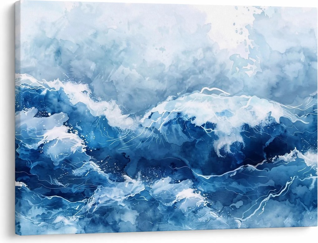 Obraz - Ilustrácia mora (70x50 cm)