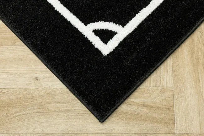 Koberec Lima 6333B čierny / biely