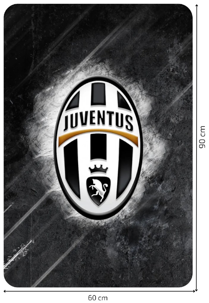 Textilná nálepka na stenu "Juventus FC"