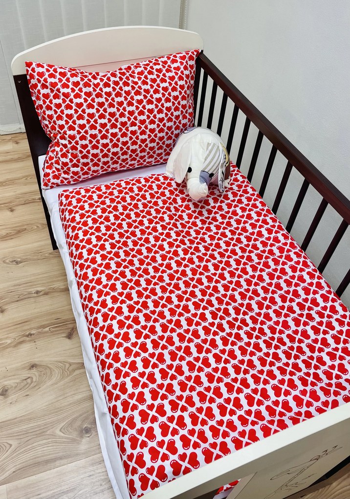 Obliečky bavlnené Baby love - Detský set 130x90cm + 65x45cm