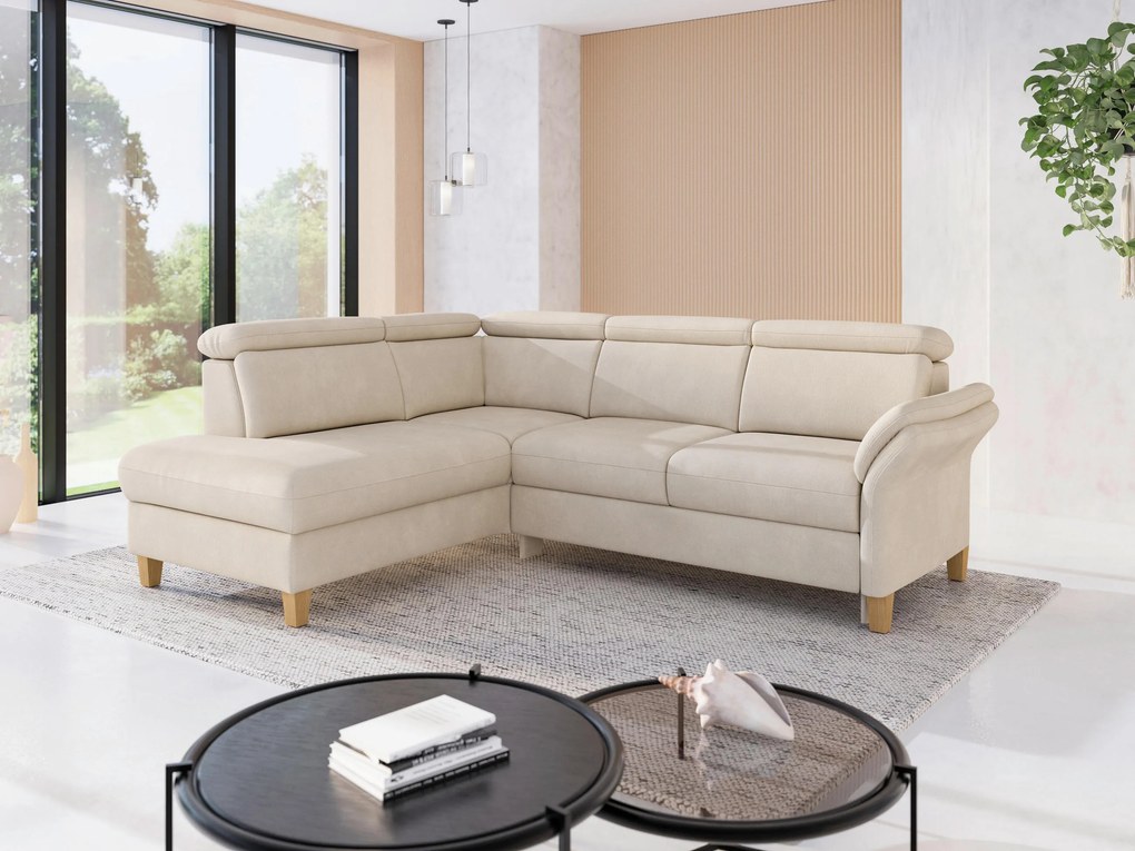 XXXLutz ROHOVÁ SEDAČKA, textil, piesková Sit & More - Sedačky - 00014402572S