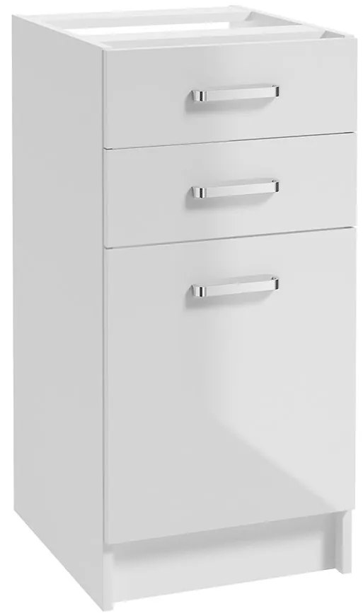 Kuchynská skrinka Arosa B40 0D3S biela