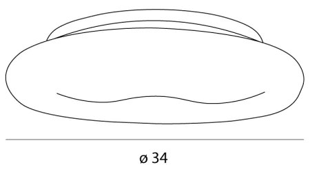MAXLIGHT C0233 - LED Stropné svietidlo DUO LED/10W/230V pr. 34 cm biela