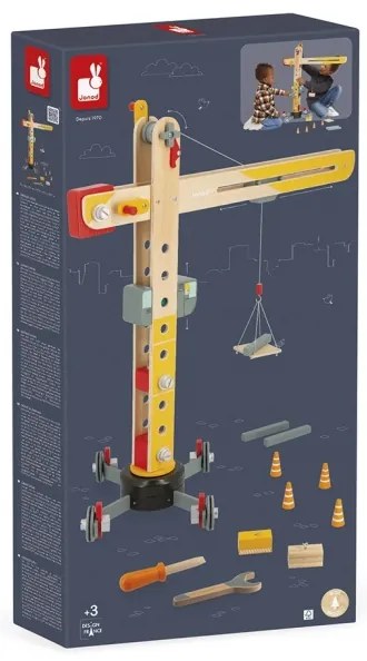 Janod - Drevený žeriav BOLID