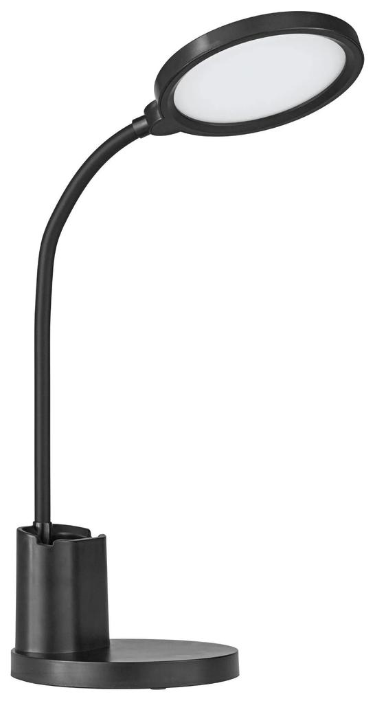 EGLO LED nabíjacia stolná lampa BROLINI, 2,1 W, teplá-studená biela, čierna