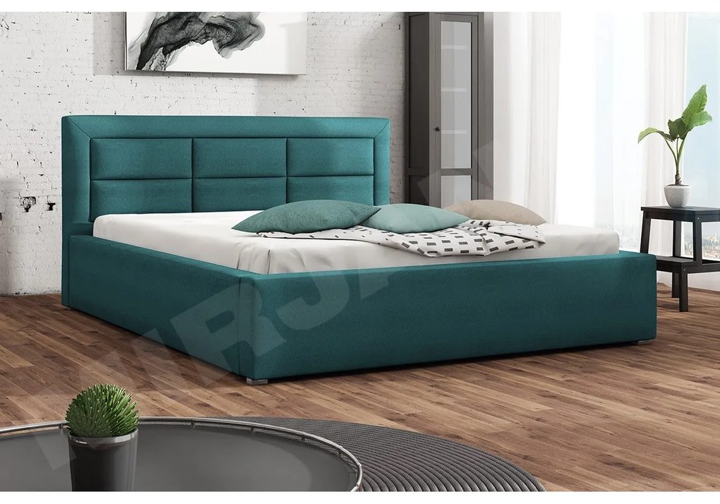 Manželská posteľ Pesto, Rozmer postele: 160x200, Dostupné poťahy: Victoria 14 868