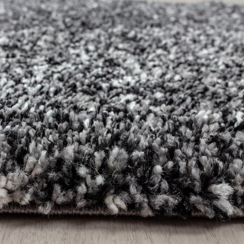 Ayyildiz Kusový koberec ENJOY 4500, Antracitová Rozmer koberca: 160 cm KRUH