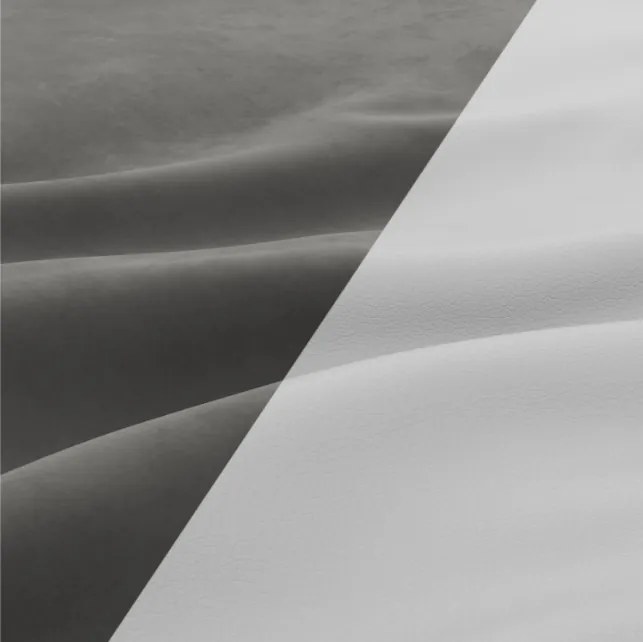 Rohová rozkladacia sedačka LUGO tmavosivá / biela