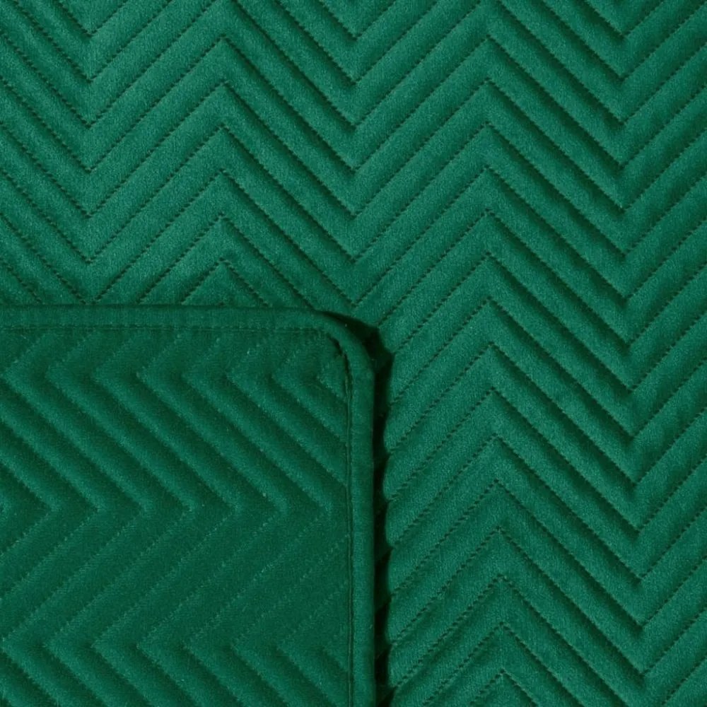 Decentný prehoz v zelenej farbe Šírka: 230 cm | Dĺžka: 260cm