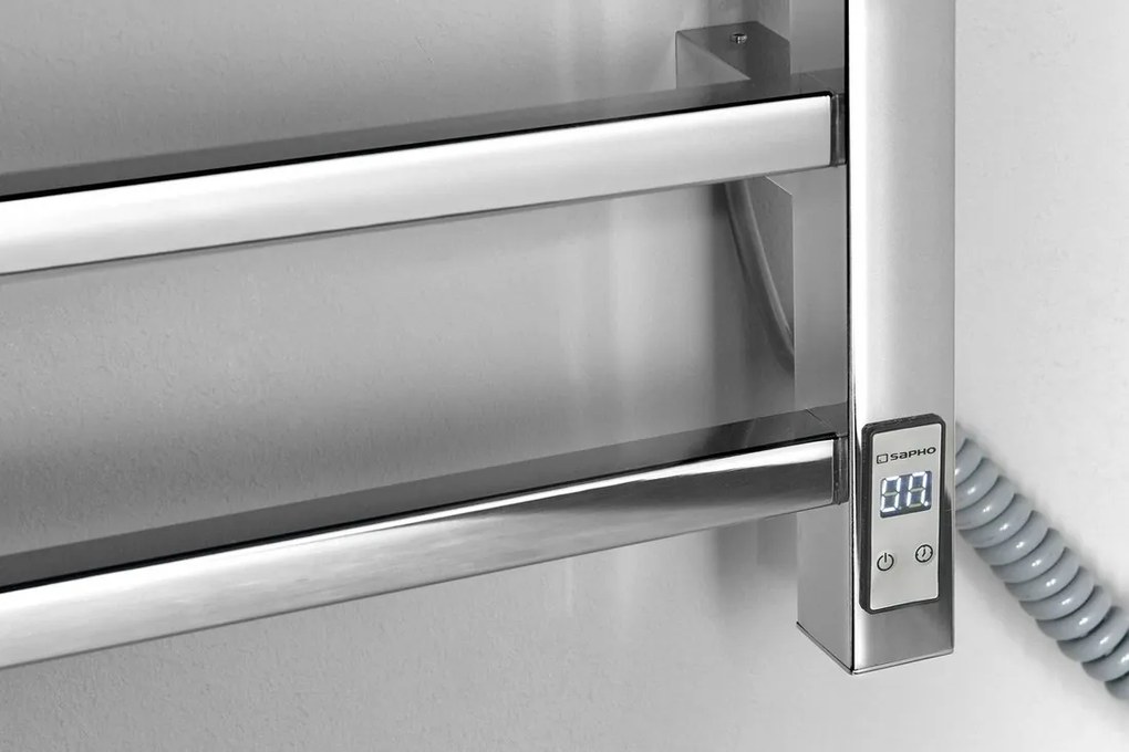 Sapho, ESKINADO Elektrický sušiak uterákov, hranatý, 600x1500mm, 130W, nerez, časovač, ER450T