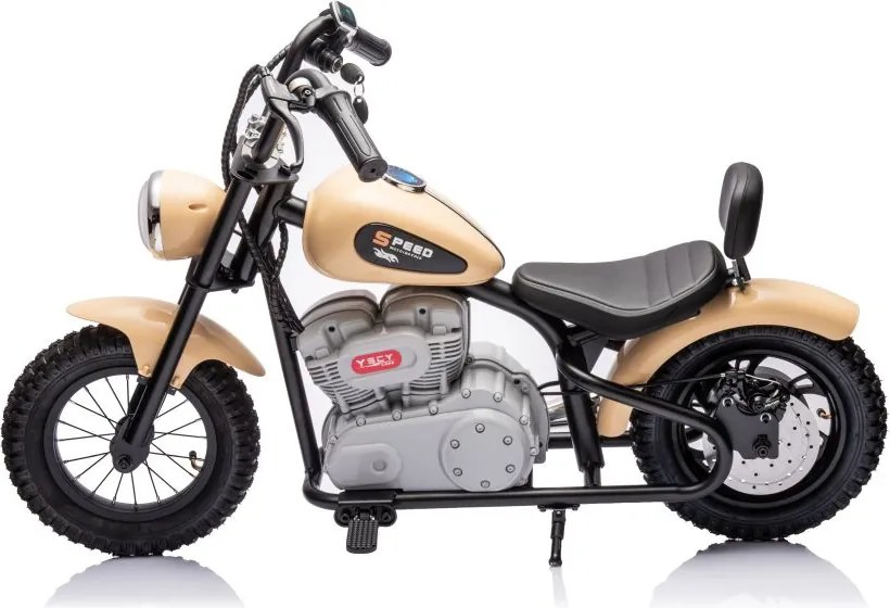 LEAN CARS Elektrická motorka A9902 36V khaki