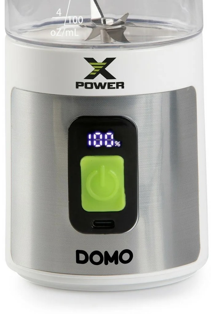 DOMO DO752BL bezdrôtový mixér na smoothie X-Powerto go