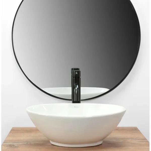 REA-U5804 - Umývadlo na dosku PAMELA MINI 26,5x40 cm keramika/lesklá biela