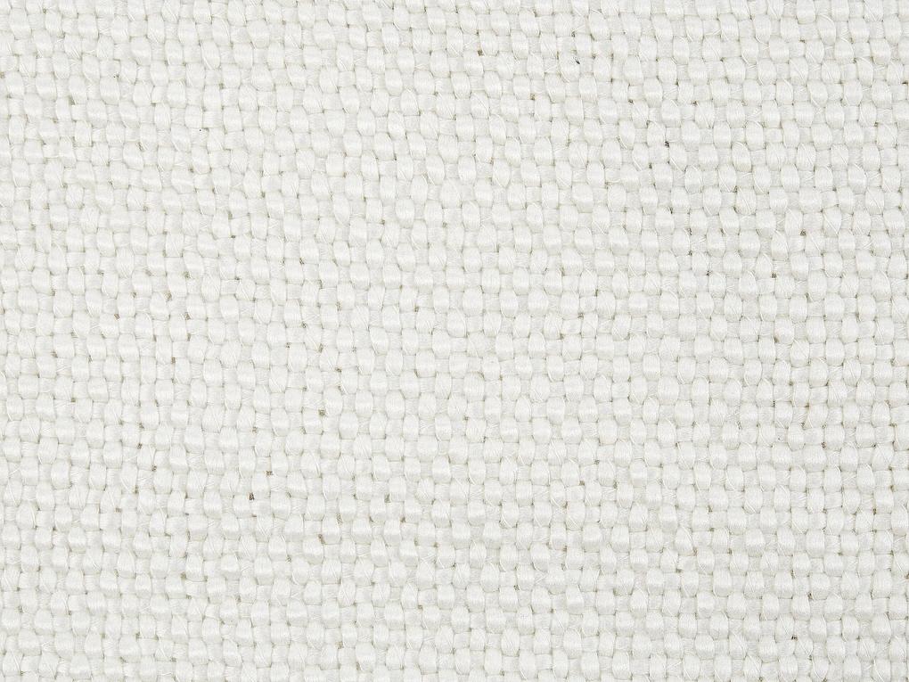 Prikrývka 150 x 200 cm krémová biela CHAOHANI Beliani