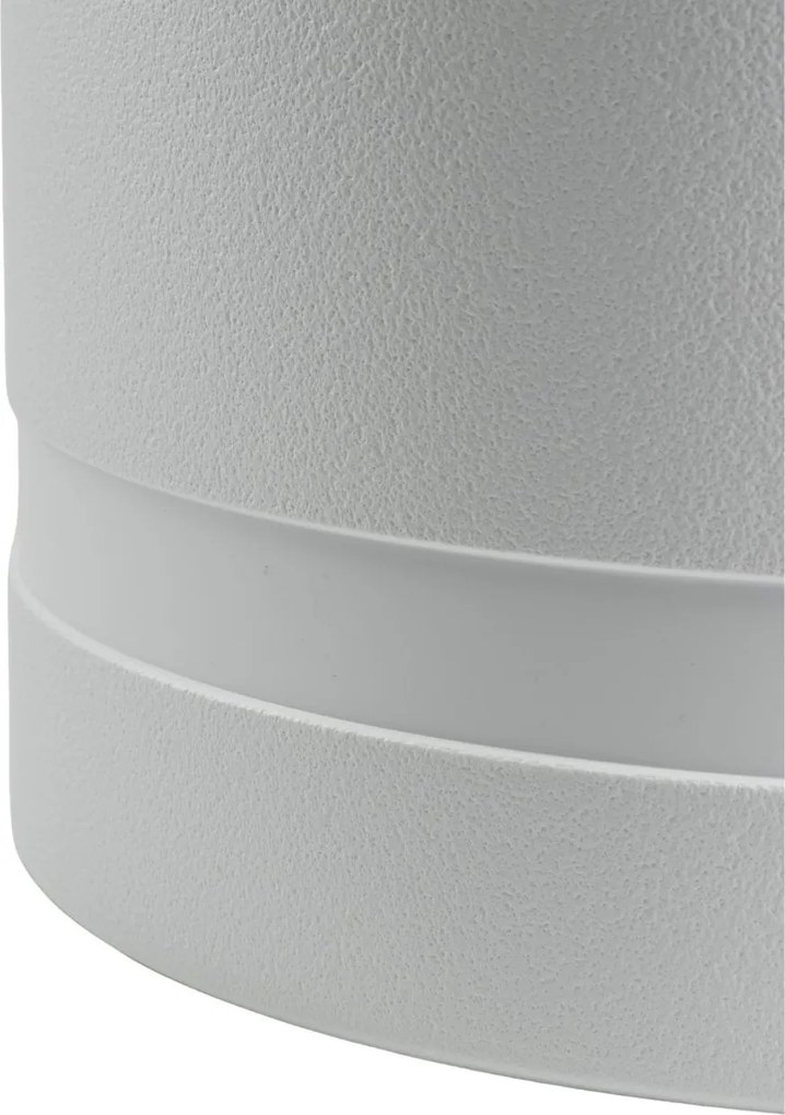 Květináč LUNA Cylinder 30,8 cm bílý