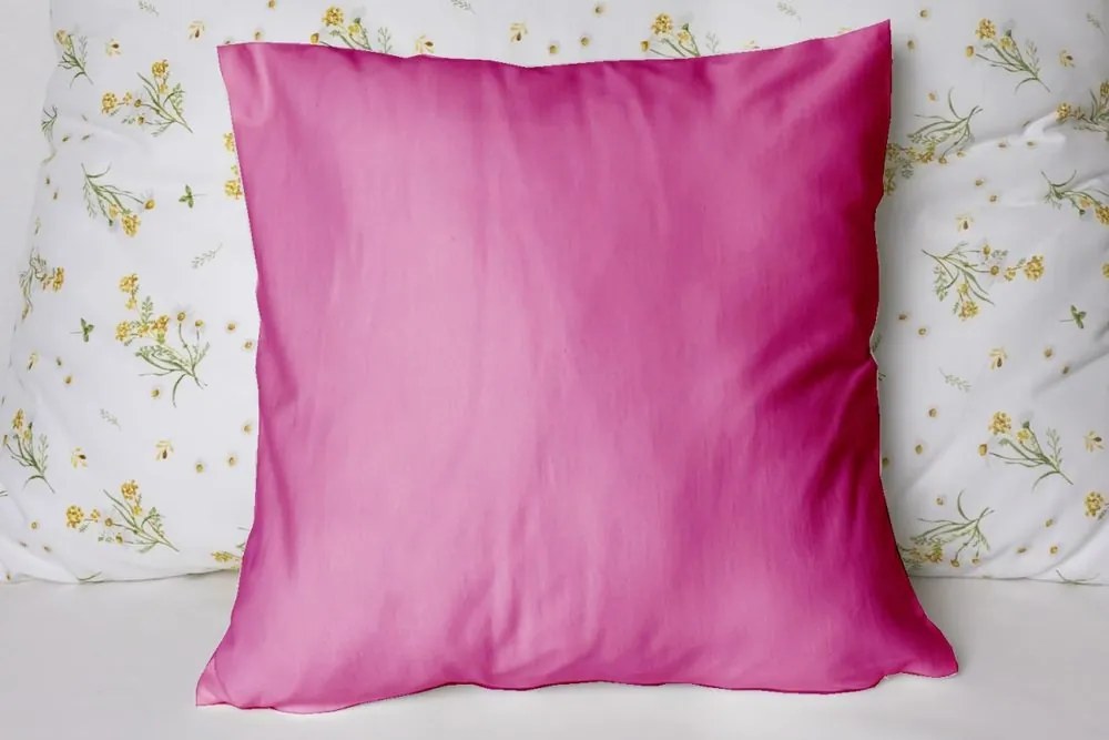 Polášek Jednofarebná obliečka na vankúš Jersey - Olivová | 40 x 60 cm