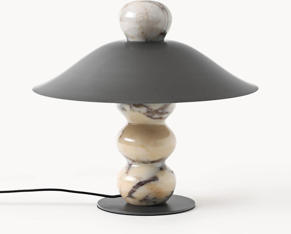 Stolová lampa z mramoru Calacatta Viola Elaia, rôzne veľkosti