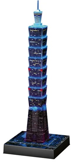 Ravensburger 3D LED puzzle stavba (Taipei Tower)  (100356473)