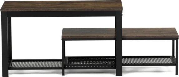 Set dvoch botníkov hnedý ABO-W2124 OLW (2 ks)