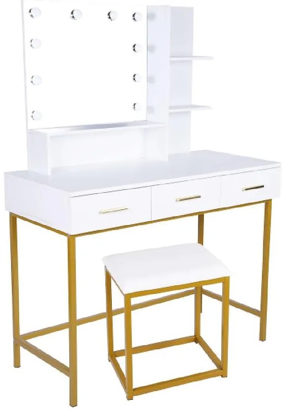 Toaletný stolík Selena + stolička