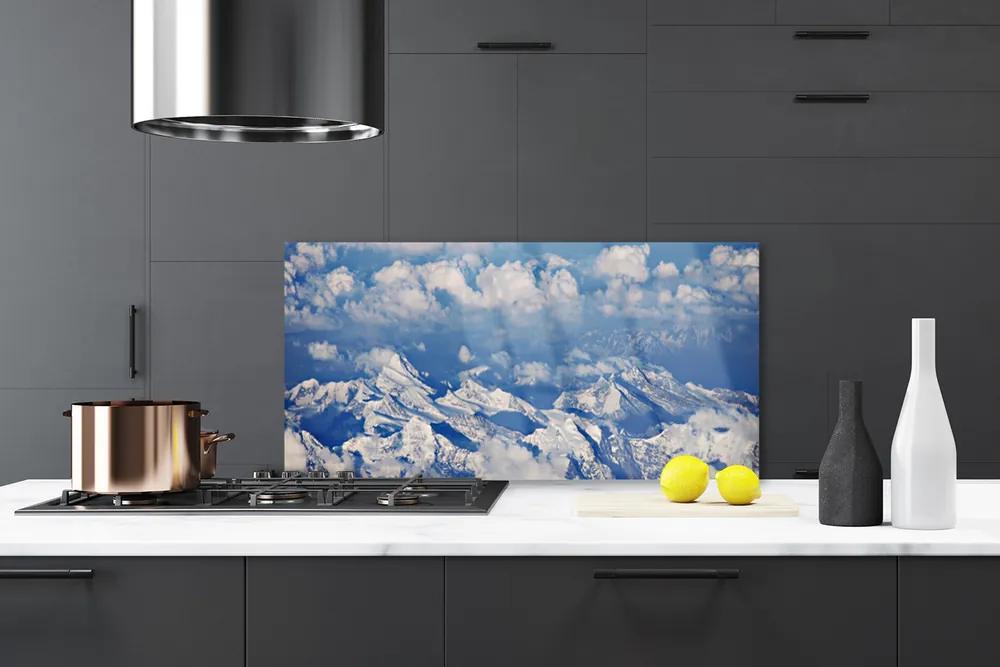 Nástenný panel  Hora mraky príroda 120x60 cm