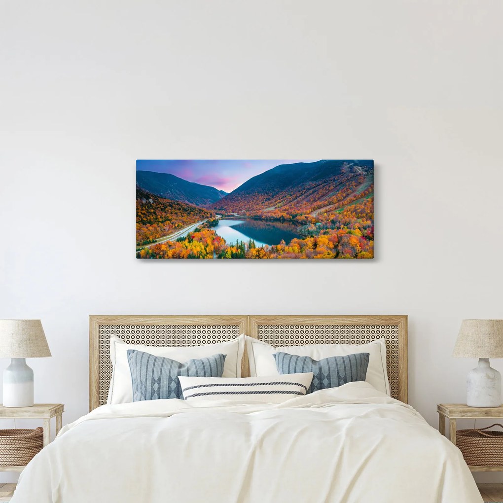 Obraz - White Mountain, New Hampshire, USA (120x50 cm)