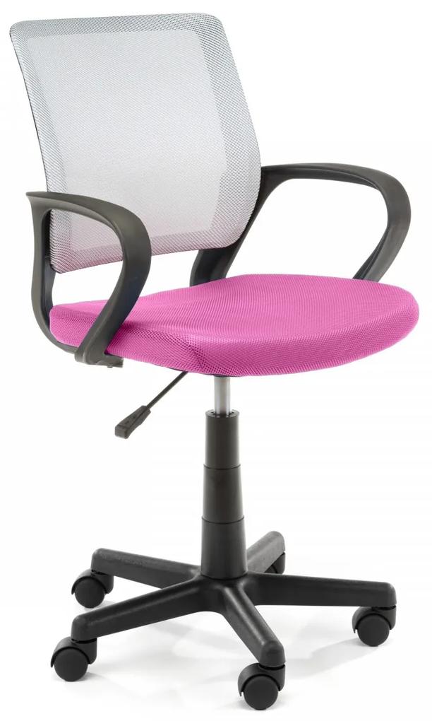 Avord Detská otočná stolička FD-6 ružová