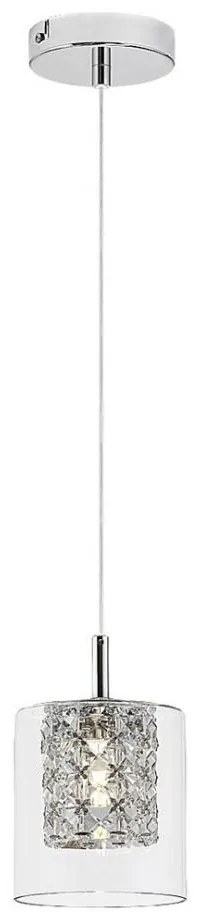 Rabalux 3114 - Krištáľový luster na lanku DUCHESS 1xG9/40W/230V