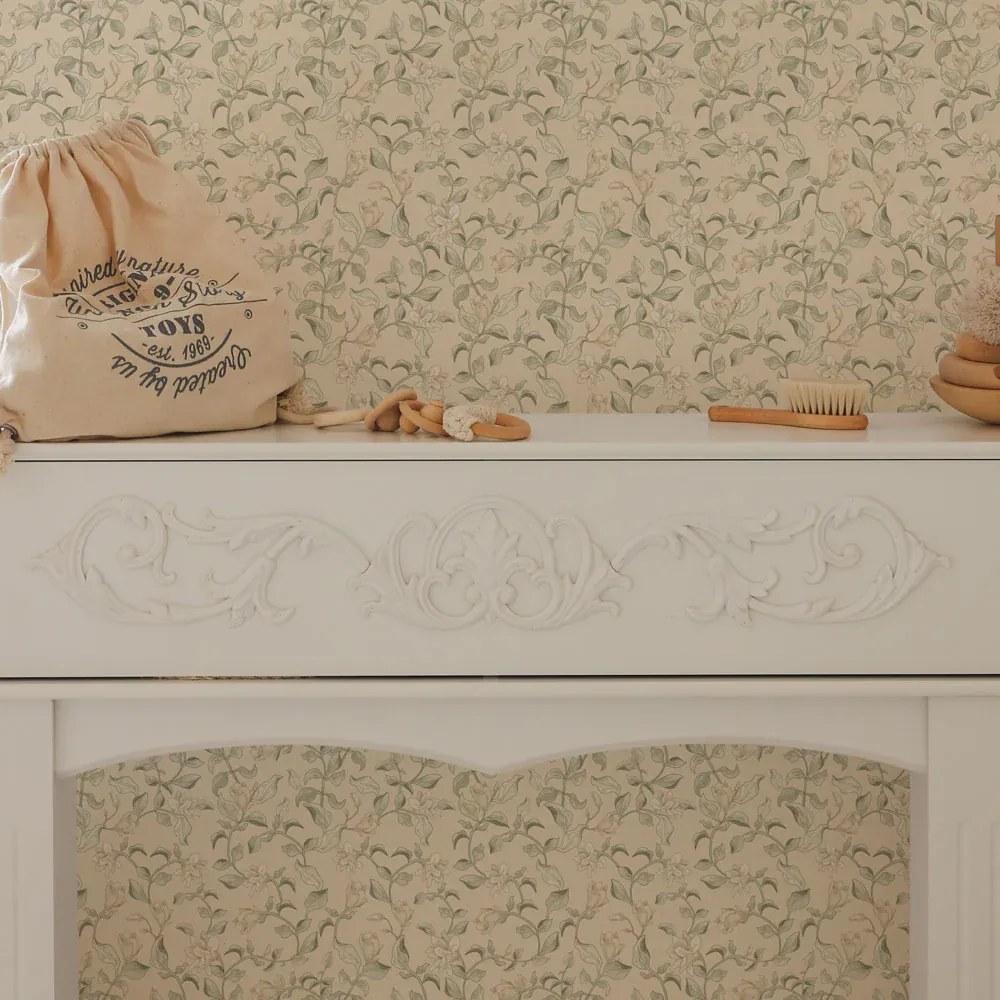 Tapeta zasnenej kríky ľalií 280×50 cm