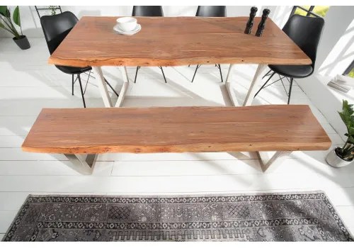 Lavica Mammut 200cm Masív drevo Acacia  - Komfort-nábytok