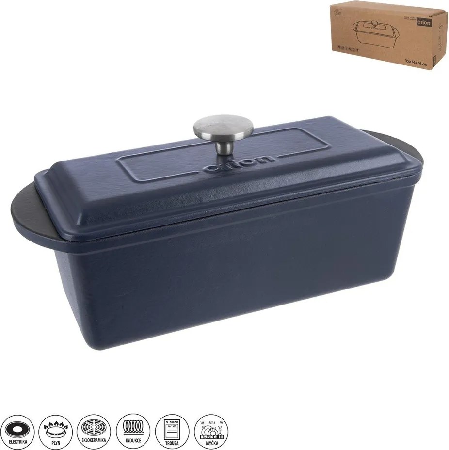 Forma na chlieb z liatiny 35x14 cm Litina – Orion