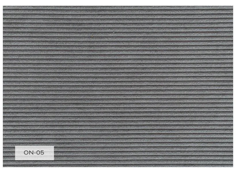 Sivé menčestrové kreslo Lofty Lilly – Miuform