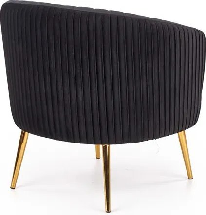 Kreslo Carmina (čierna). Vlastná spoľahlivá doprava až k Vám domov. 1008014