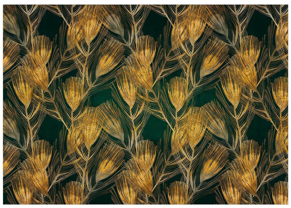 Artgeist Fototapeta - Peacock Feathers - Third Variant Veľkosť: 200x140, Verzia: Standard